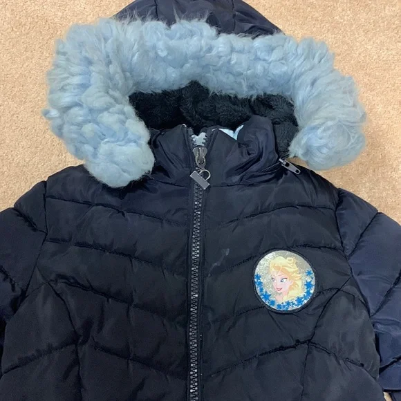 Disney Jackets Coats Disney Frozen Elsa Winter Jacket 8 For Girls Poshmark